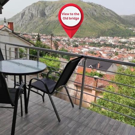 View Of The City - Studio Apartment Mostar Buitenkant foto
